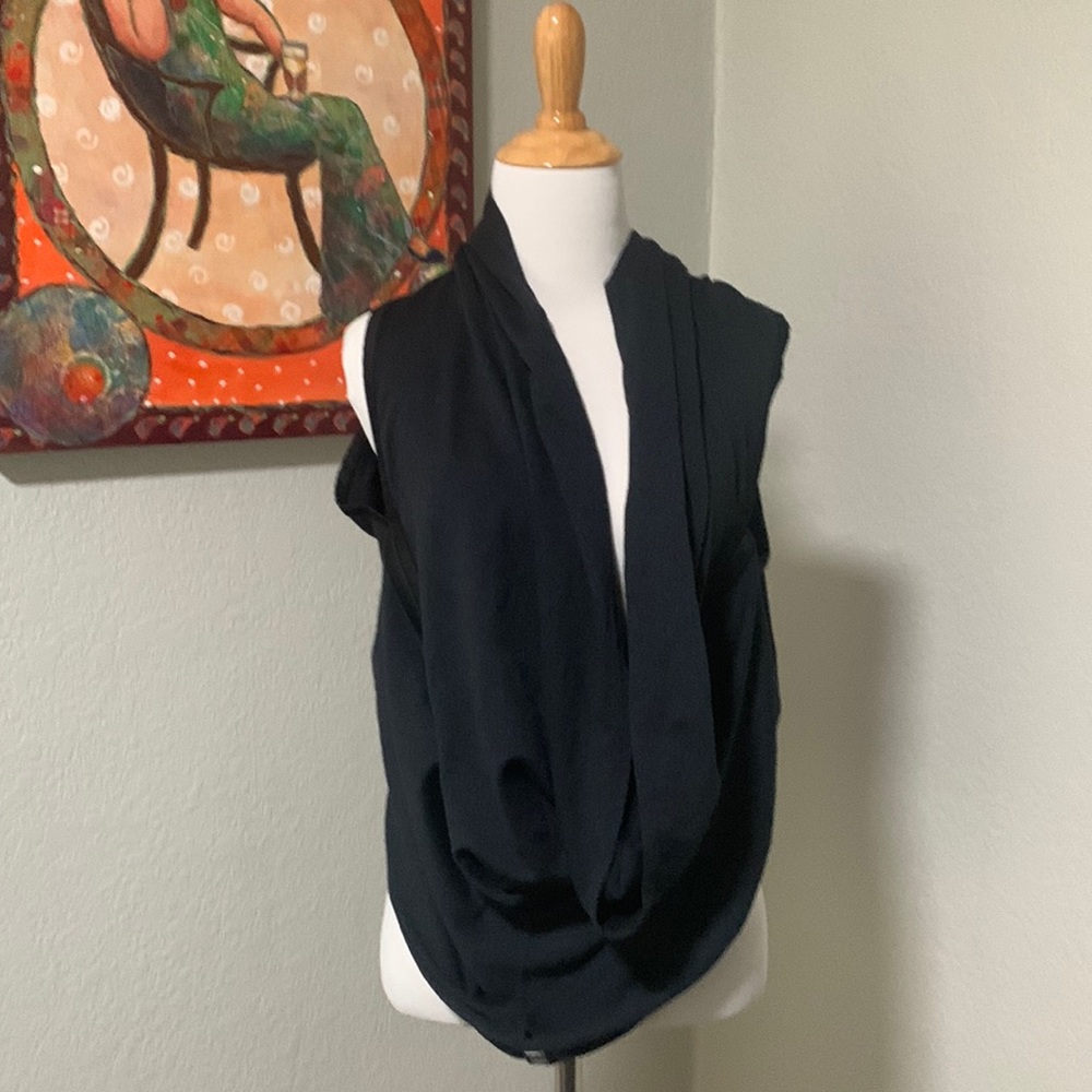 Vinyasa scarf from Lululemon blue/black heather